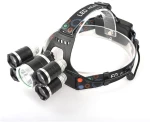 Επαναφορτιζόμενος Φακός Κεφαλής LED T6 Kraft&Dele KD-1247