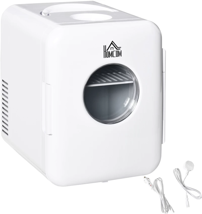 Mini Φορητό Ηλεκτρικό Ψυγείο Θερμαντήρας 4 Lt 60 W HOMCOM C00-022V90