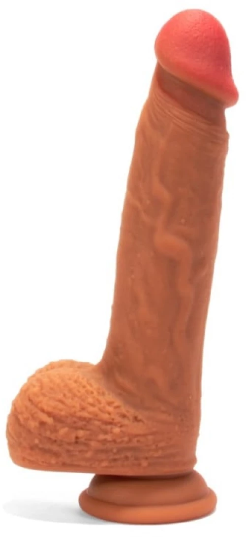 X-MEN 8.8 inch Dual Layered Dildo Brown