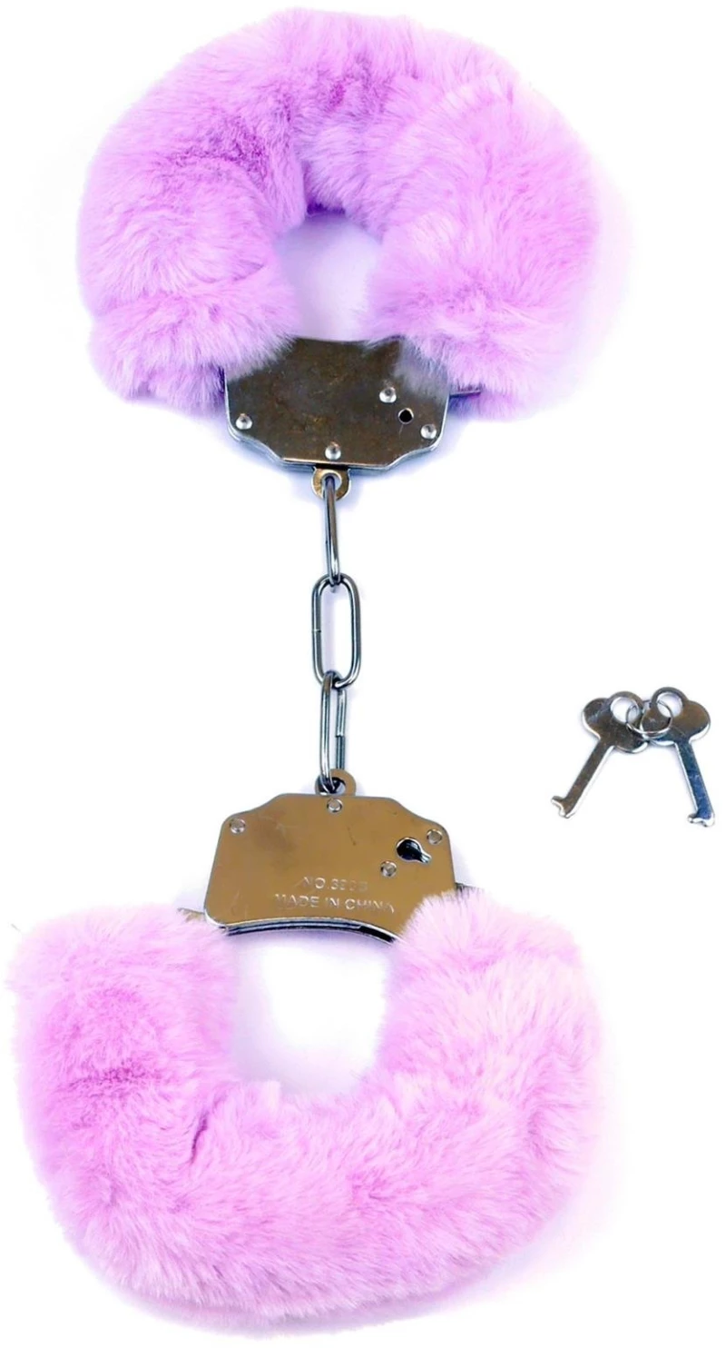 Furry Cuffs Light white