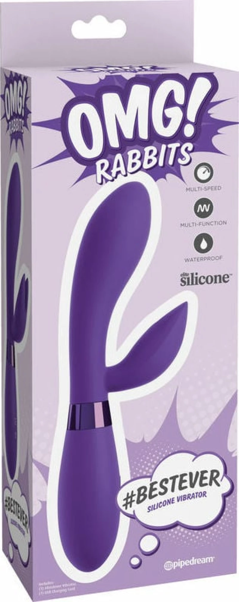 Pipedream OMG Bestever Silicone Vibrator