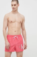 CALVIN KLEIN ΑΝΔΡΙΚΟ ΜΑΓΙΟ PINK FLASH KM0KM00801-XI1 - XL
