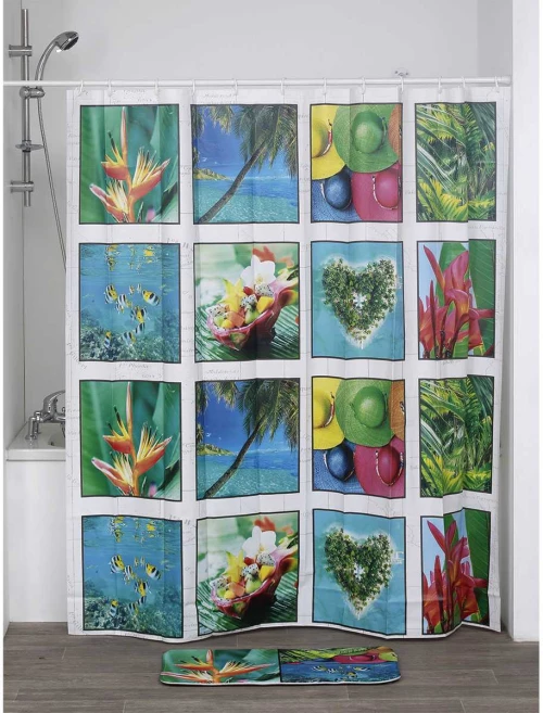Κουρτίνα μπάνιου polyester 180x180 cm