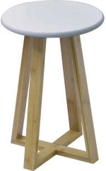 Σκαμπώ με πόδια Bamboo 30Χ30Χ43
