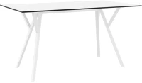 MAX ΤΡΑΠΕΖΙ 140X80Χ74εκ. WHITE LAMINATE 12mm