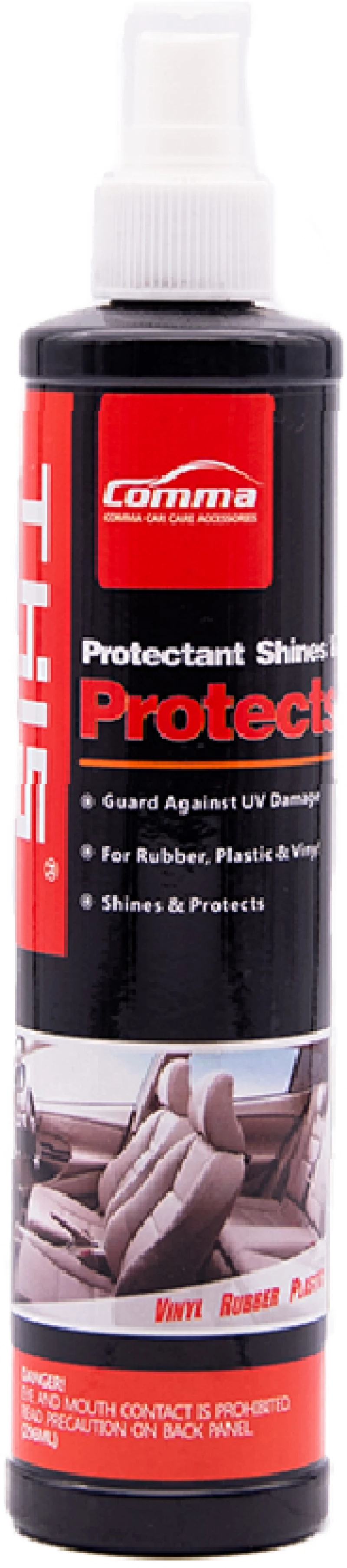 ΣΠΡΕΪ ΠΡΟΣΤΑΣΙΑΣ & ΓΥΑΛΙΣΜΑΤΟΣ ΒΙΝΥΛ 296mlPROTECTANT SHINES