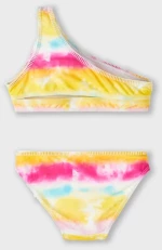 Μπικίνι "Tie Dye" λευκό (Λευκό)