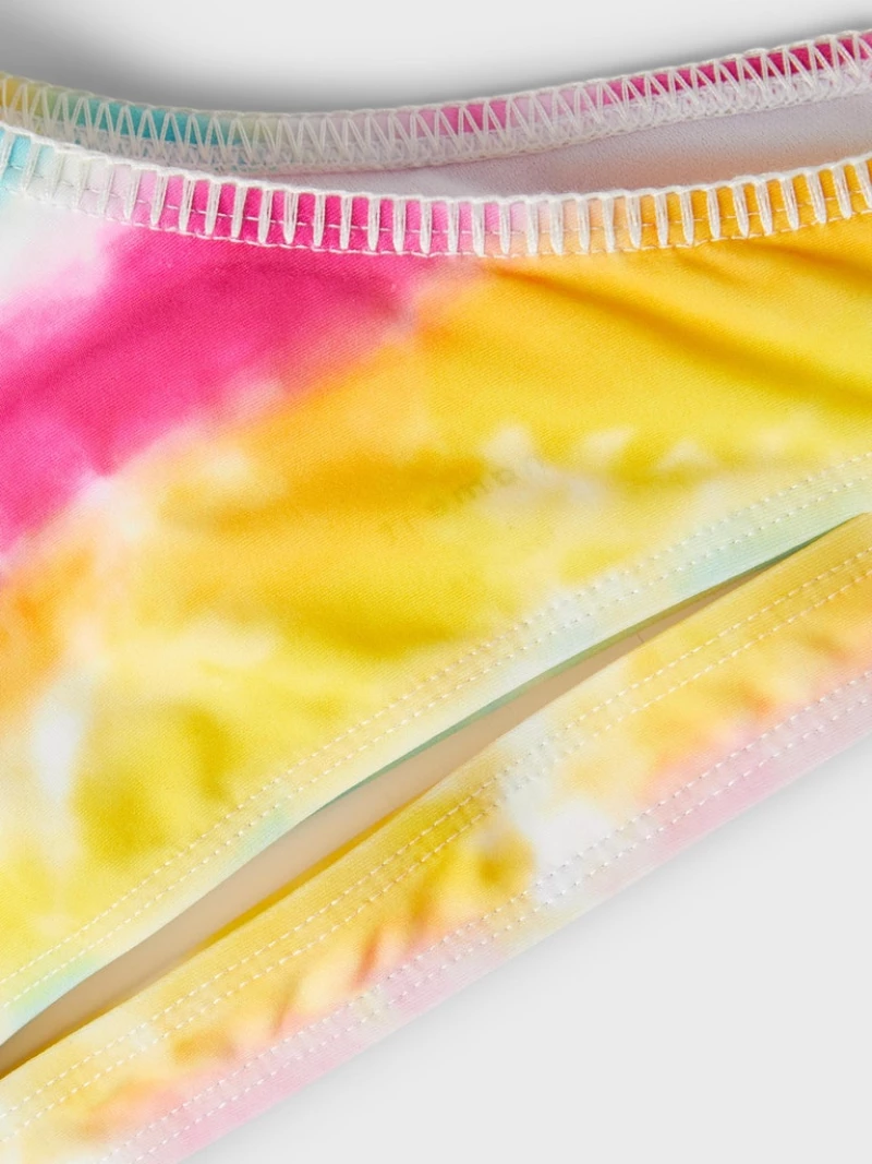 Μπικίνι "Tie Dye" λευκό (Λευκό)