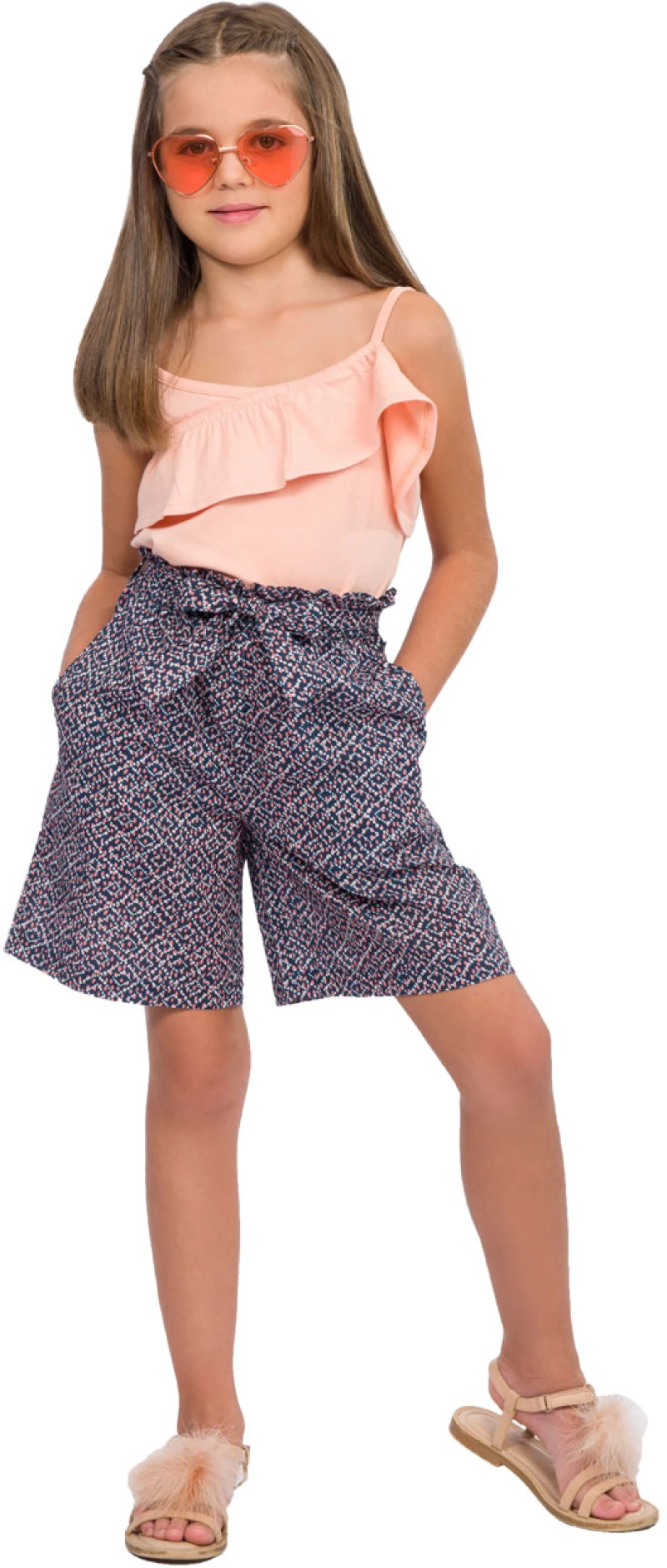 Μπλούζα "Peachy top" σομόν (Σομόν)