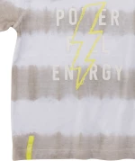 Μπλούζα "Power energy" μπεζ (Μπεζ)