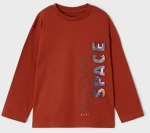Μπλούζα "Space" κεραμιδί (Κεραμιδί)