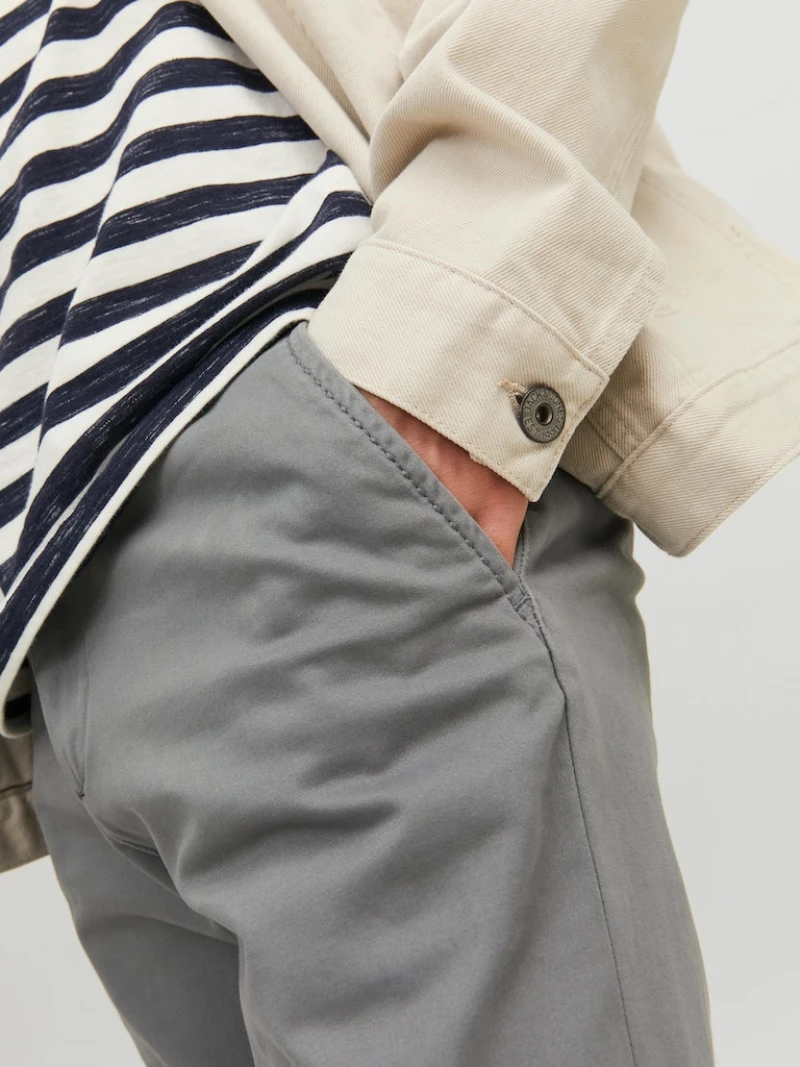 Παντελόνι Chino "J&J" γκρι (Γκρι)