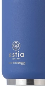 Θερμός Travel Cup Save The Aegean 300ml Denim Blue Estia