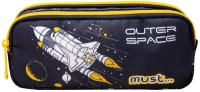 Κασετίνα Βαρελάκι Must Energy 21x6x9Εκ 2Φερμουάρ Outer Space
