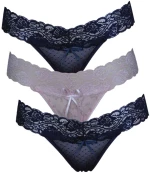 ΓΥΝΑΙΚΕΙΟ ΔΑΝΤΕΛΕΝΙΟ SLIP STRING ΠΑΚΕΤΟ 3 ΤΕΜ COTTONHILL CH0943 2 – ΜΑΥΡΟ-ΜΑΥΡΟ-ΡΟΖ