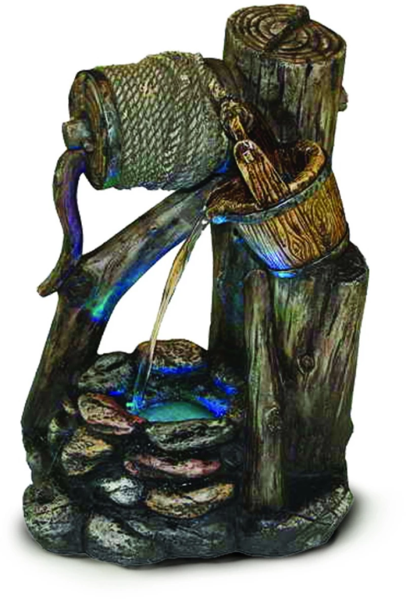 Συντριβάνι Feng Shui Φωτιζόμενο Led 24x18x35cm