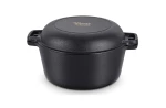 Κατσαρόλα Double 2 σε 1 Dutch Oven Από Μαντέμι Sef De Americano - Hitense