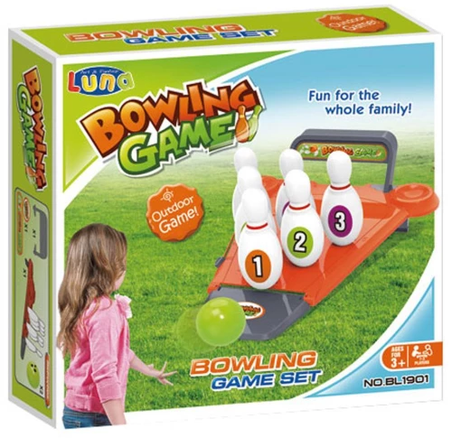 Bowling Σετ 40x10x37,5Εκ Luna