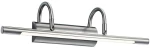 Φωτιστικό Τοίχου Cuadro 225210107 Silver Trio Lighting Μέταλλο