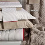 Κουβέρτα ΣΧ.871 D.Beige Down Town Μονό 170x240cm 100% Βαμβάκι