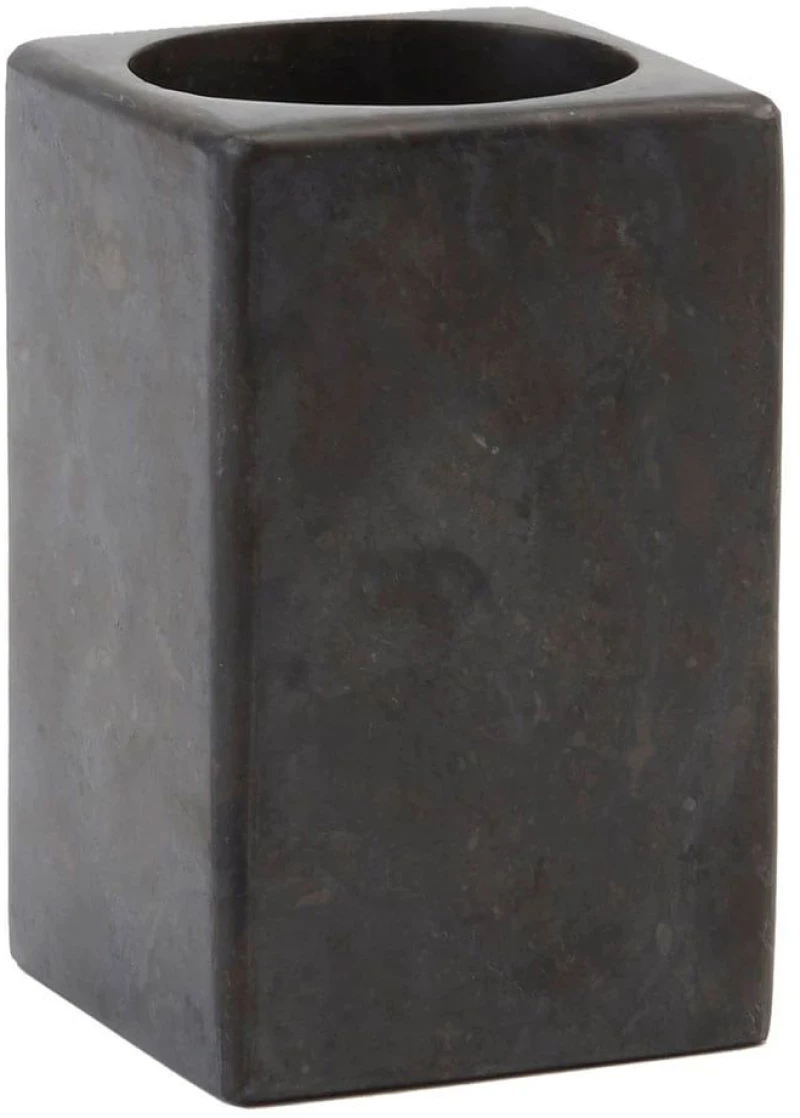 Ποτήρι Οδοντόβουρτσας Hammam HAMTUM-98 Dark grey Aquanova Πέτρα
