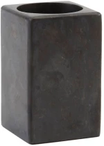 Ποτήρι Οδοντόβουρτσας Hammam HAMTUM-98 Dark grey Aquanova Πέτρα