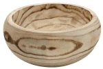 Σαλατιέρα Ξύλινη Xyp230 Φ25cm Natural Espiel Medium Ξύλο