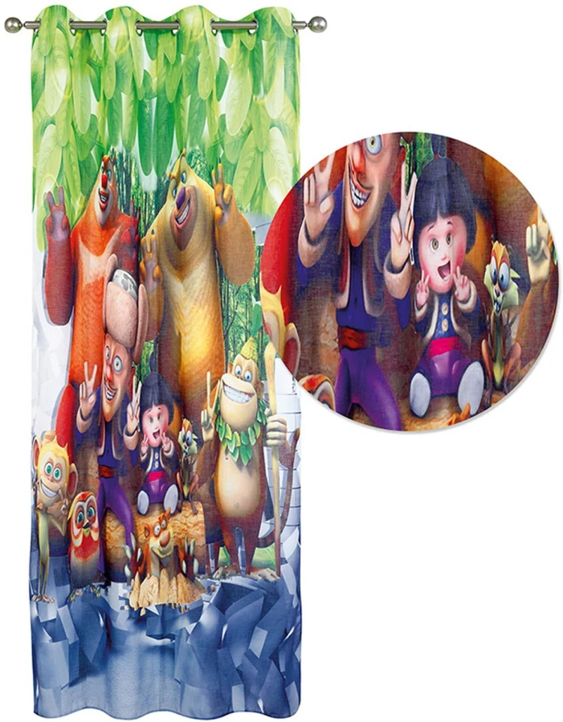 Κουρτίνα Παιδική 2123 Με Τρουκς Multi Das Kids 140X280 Πολυέστερ