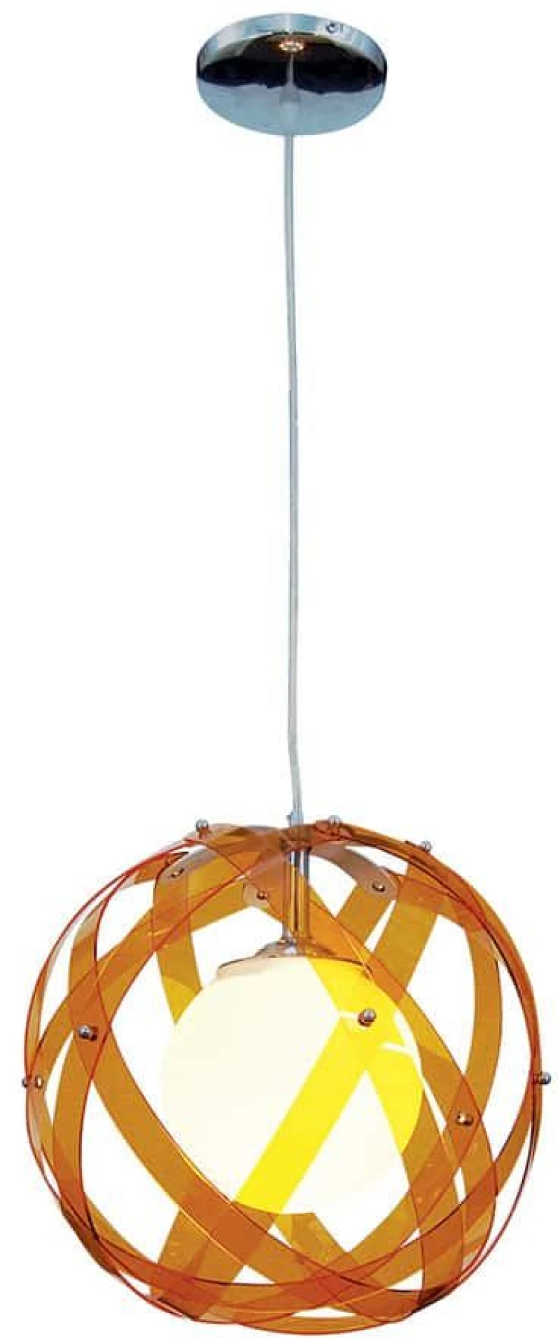 Φωτιστικό Οροφής 77-1540 MD088/3202A Nefeli Orange Homelighting Acrylic