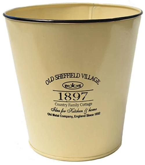 Σαμπανιέρα 1897 00.03.3926 22Χ22cm 6lt Μεταλλική Ecru Μέταλλο