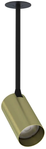 Φωτιστικό Οροφής - Σποτ Mono Surface Long S 7741 1xGU10 10W Solid Brass Nowodvorski Μέταλλο,Πλαστικό