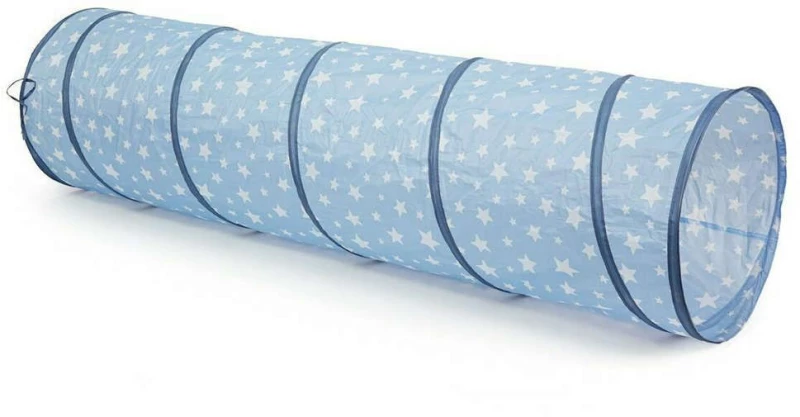 Τούνελ Παιχνιδιού KC1000190 Φ47cm 180cm Blue Kid's Concept