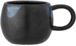 Κούπα Elia 82055622 480ml Black Bloomingville Κεραμικό