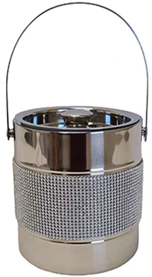 Παγοδοχείο Με Καπάκι 014.KG0609 16x16cm Inox Μέταλλο