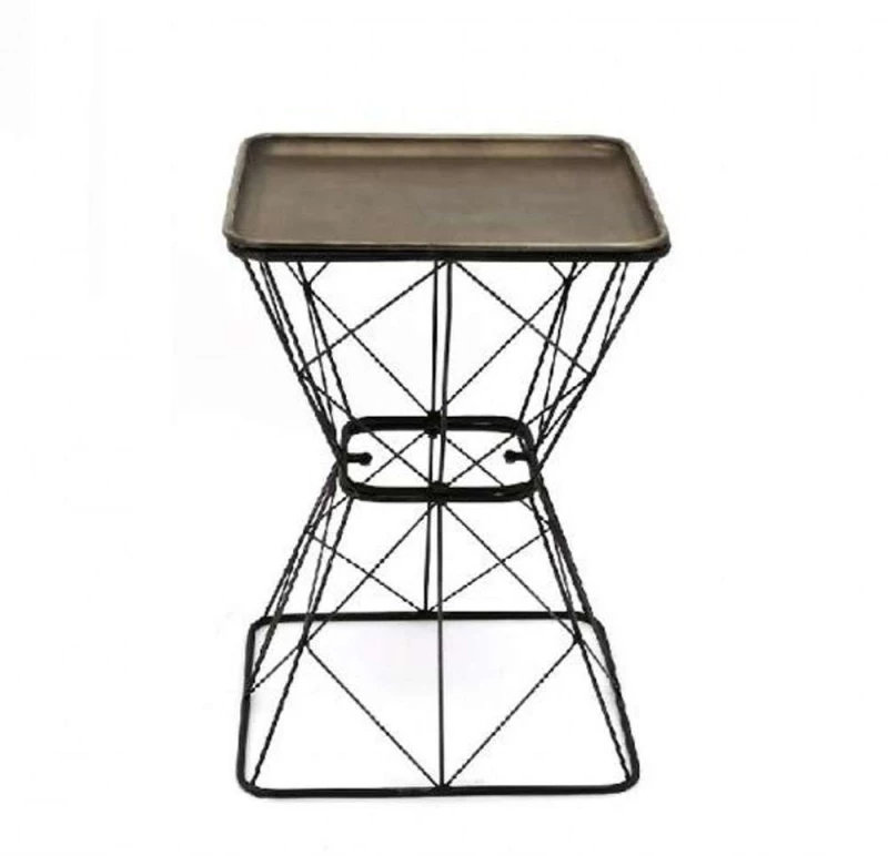 Τραπεζάκι Βοηθητικό AFT225 40x40x56cm Bronze Espiel