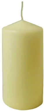 Κερί 00.09.9923Β 8x15cm Ecru Παραφίνη