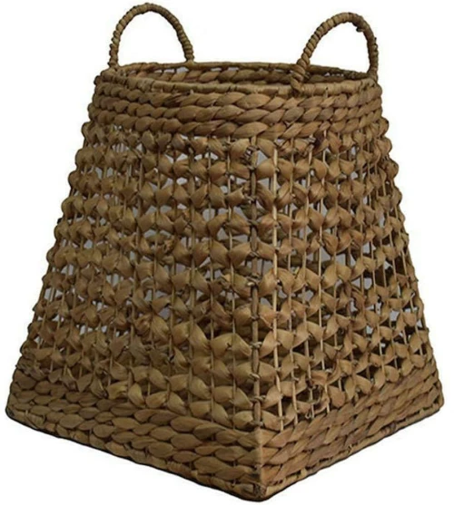 Καλάθι 00.06.66133 28x34cm Brown Ψάθα