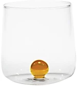Ποτήρι Bilia BA00118 440ml Gold-Clear Zafferano Γυαλί
