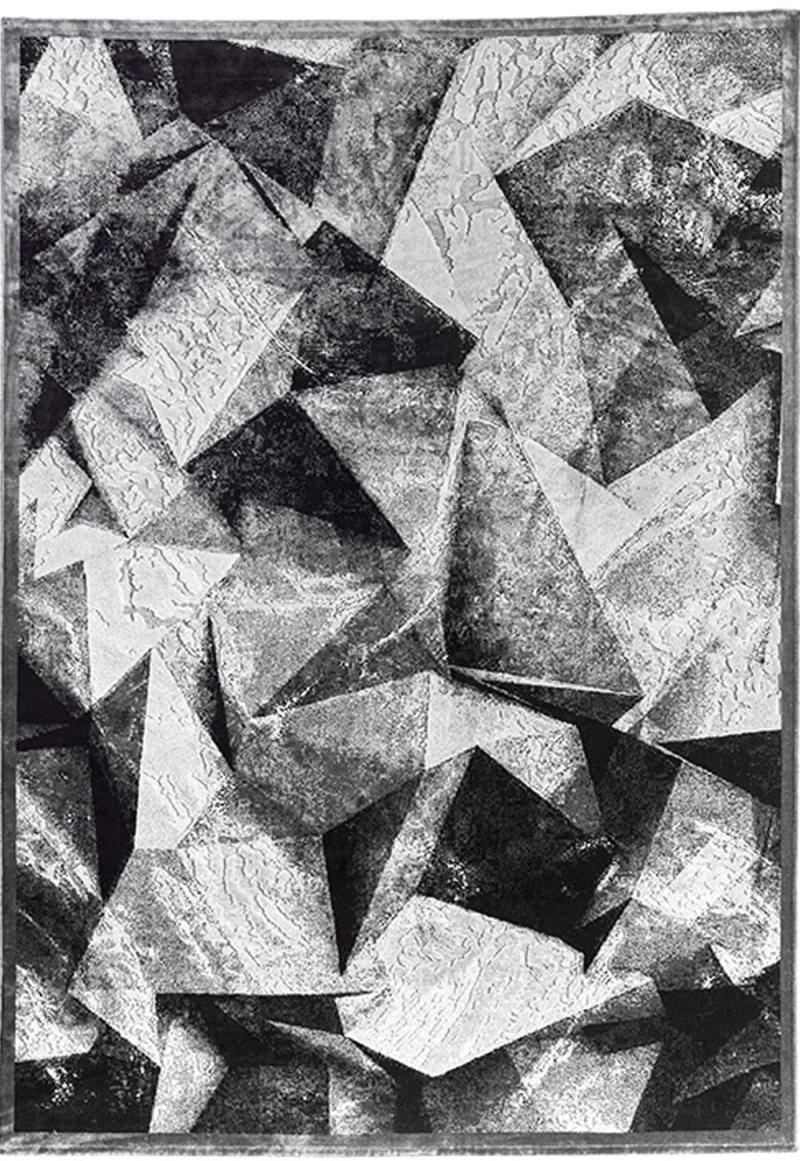 Χαλί Gabrielle 1020E/Q13 Black-White Carpet Couture 160X235cm