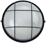 Φωτιστικό Οροφής-Πλαφονιέρα VK/01013/B 19,2x10,7cm 60W E27 IP44 Black VKLed