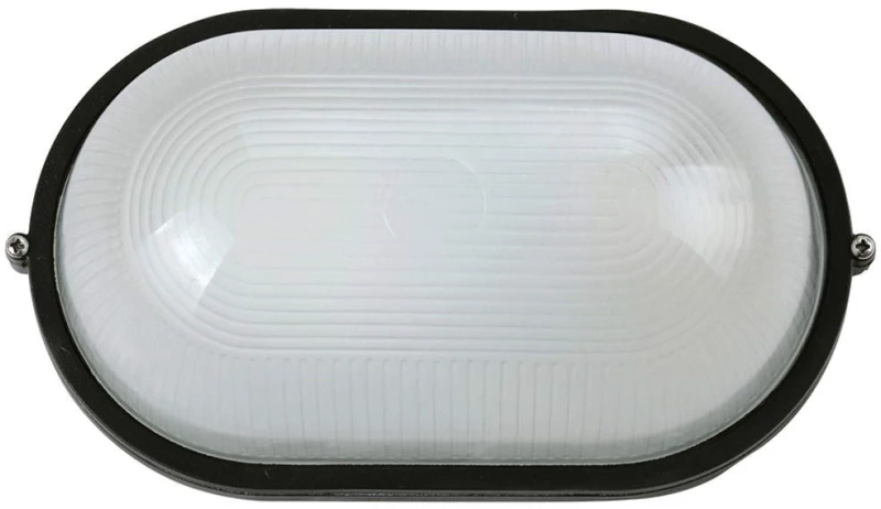 Φωτιστικό Τοίχου VK/01004/B 28,3x14x16,2cm E27 60W IP44 Black VKLed
