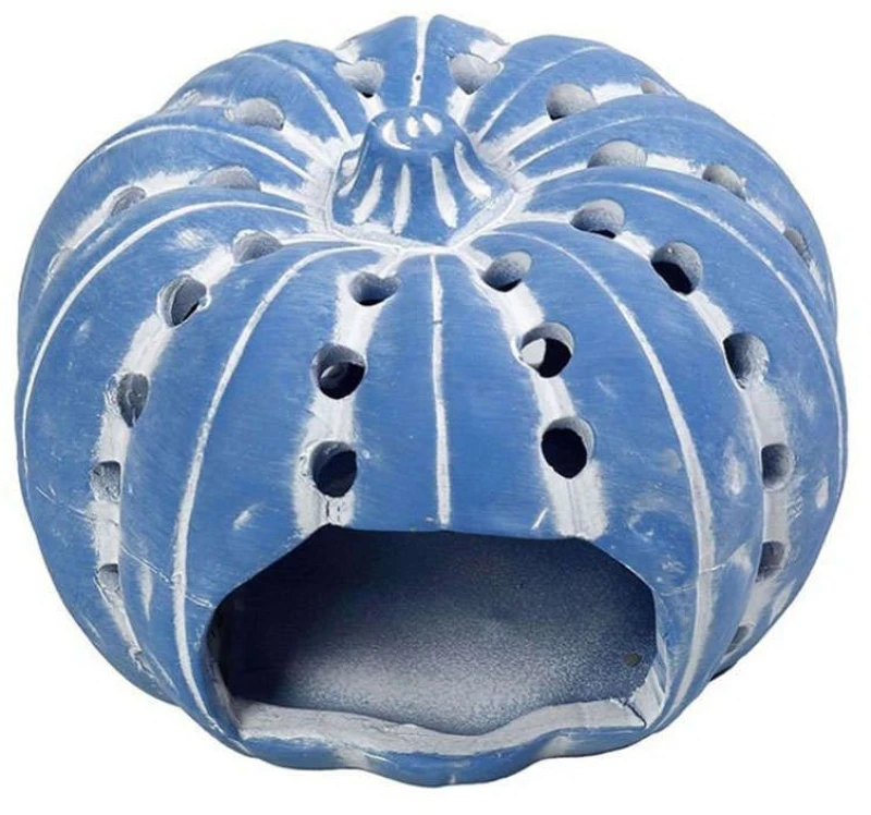 Διακοσμητική Κολοκύθα ERT325K4 14x14x10cm Blue Espiel Κεραμικό