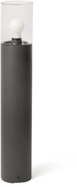 Φωτιστικό Δαπέδου Kila H70cm E27 Dark Grey-Transparent Faro Barcelona