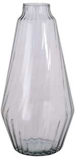 Βάζο Γυάλινο Silva 02.1051941 19x42cm Clear Γυαλί