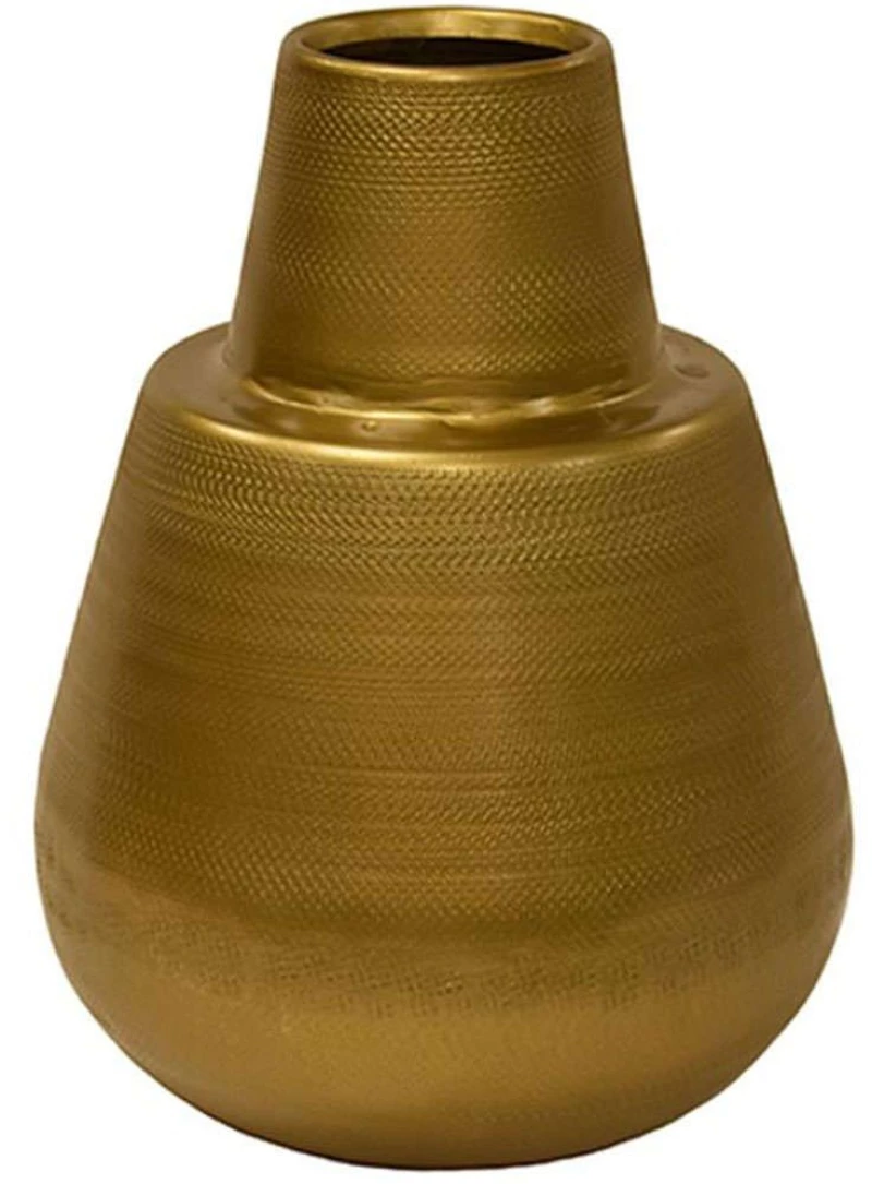 Βάζο Μεταλλικό 00.07.74014 19,5x24cm Gold Μέταλλο