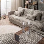 Ριχτάρι Columbia 03 Elephant Teoran Πολυθρόνα 180x150cm Ακρυλ,Βαμβ,Polyest