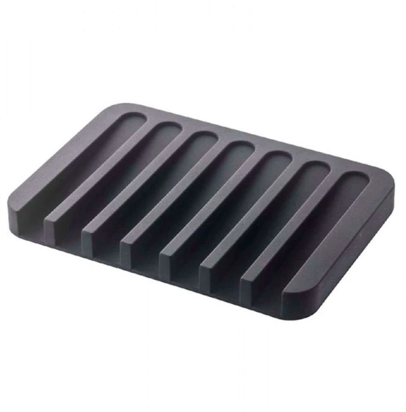 Σαπουνοθήκη Flow Self LBTYMZK7398 11,5x8x1cm Black Yamazaki Σιλικόνη