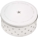 Μπισκοτιέρα Merry Christmas LBTRD0090032 17x7,5cm White-Silver Raeder