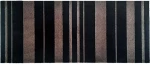 Χαλάκι Κουζίνας Universal 027 Lines 67x150cm Black-Beige Sdim 67X150cm Polyamide