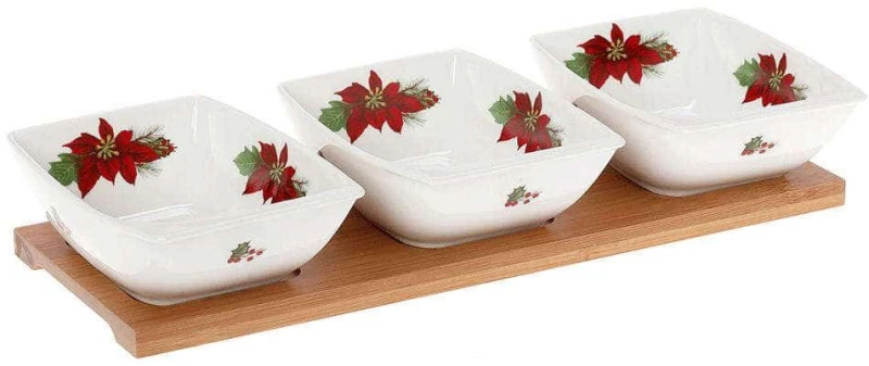 Ορντεβιέρα 3 Θέσεων Poinsettia 3408 65.243.134 Multi Cryspo Trio